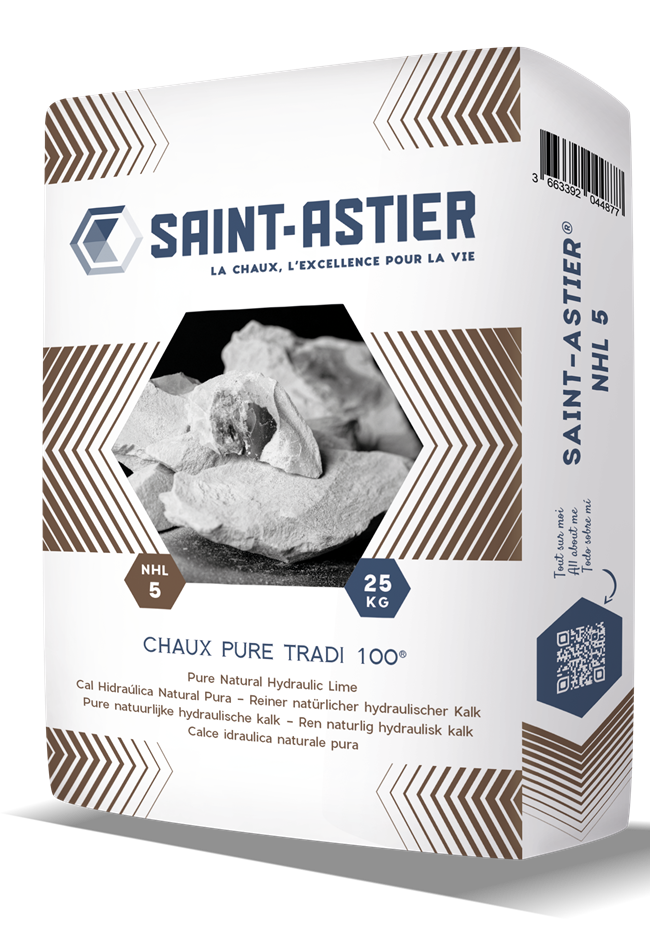 St Astier NHL 5 Natural  Hydraulic Lime 25Kg Bag