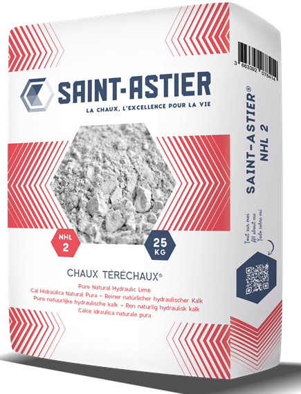 St Astier NHL 2 Natural  Hydraulic Lime 25Kg Bag