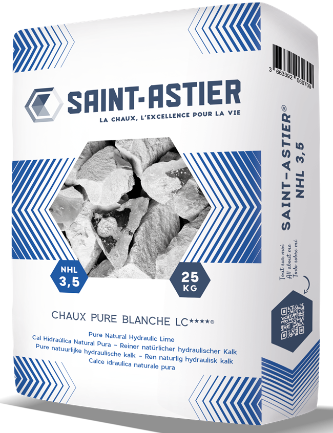 St Astier NHL 3.5 Natural Hydraulic Lime 25Kg Bag