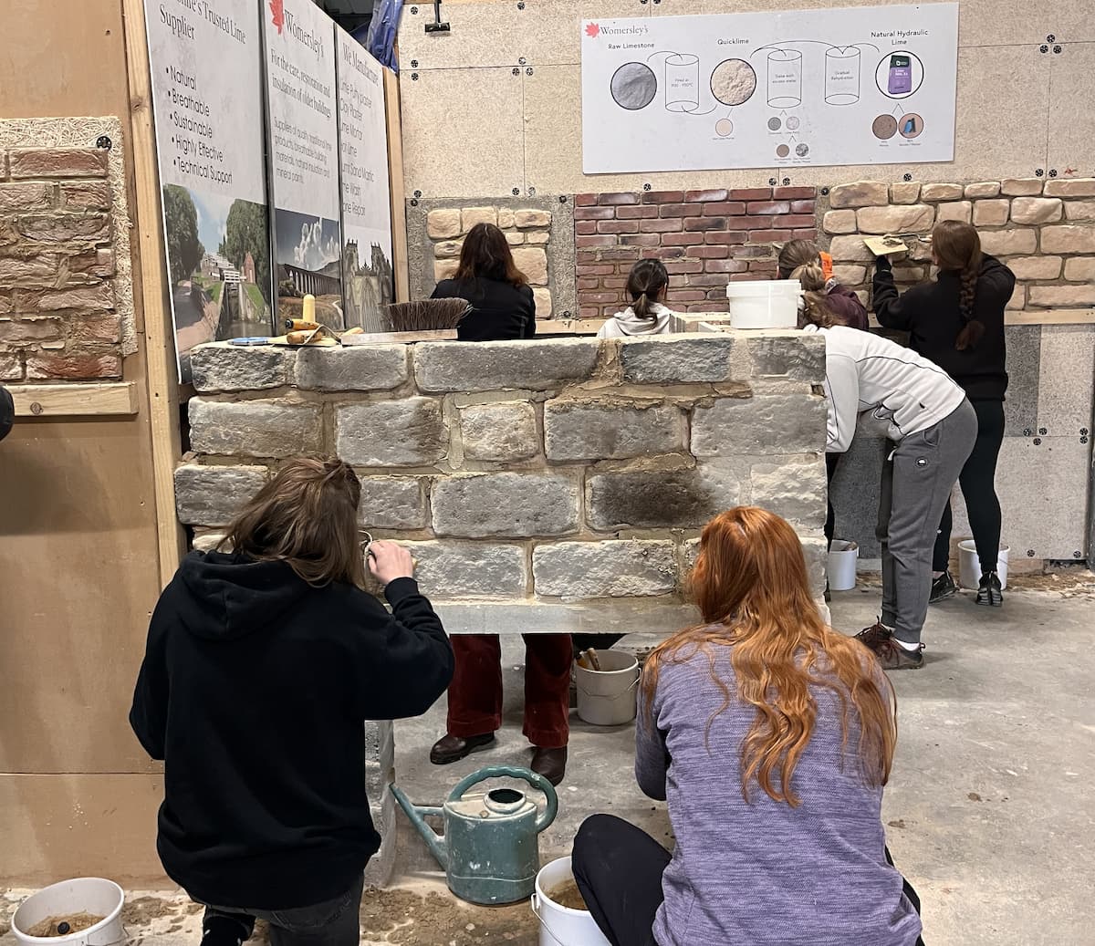 Ladies Day Pointing, Plastering & Prosecco Course