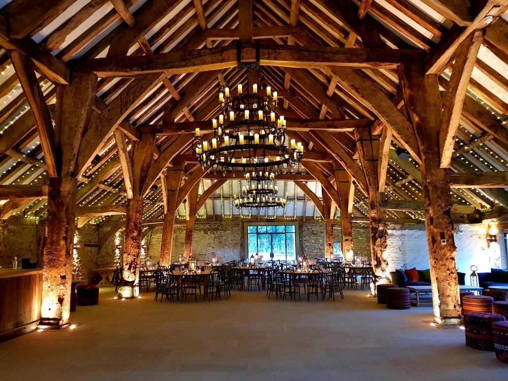 Tithe Barn now finished after Womersleys supply foamed glass insulated floor
