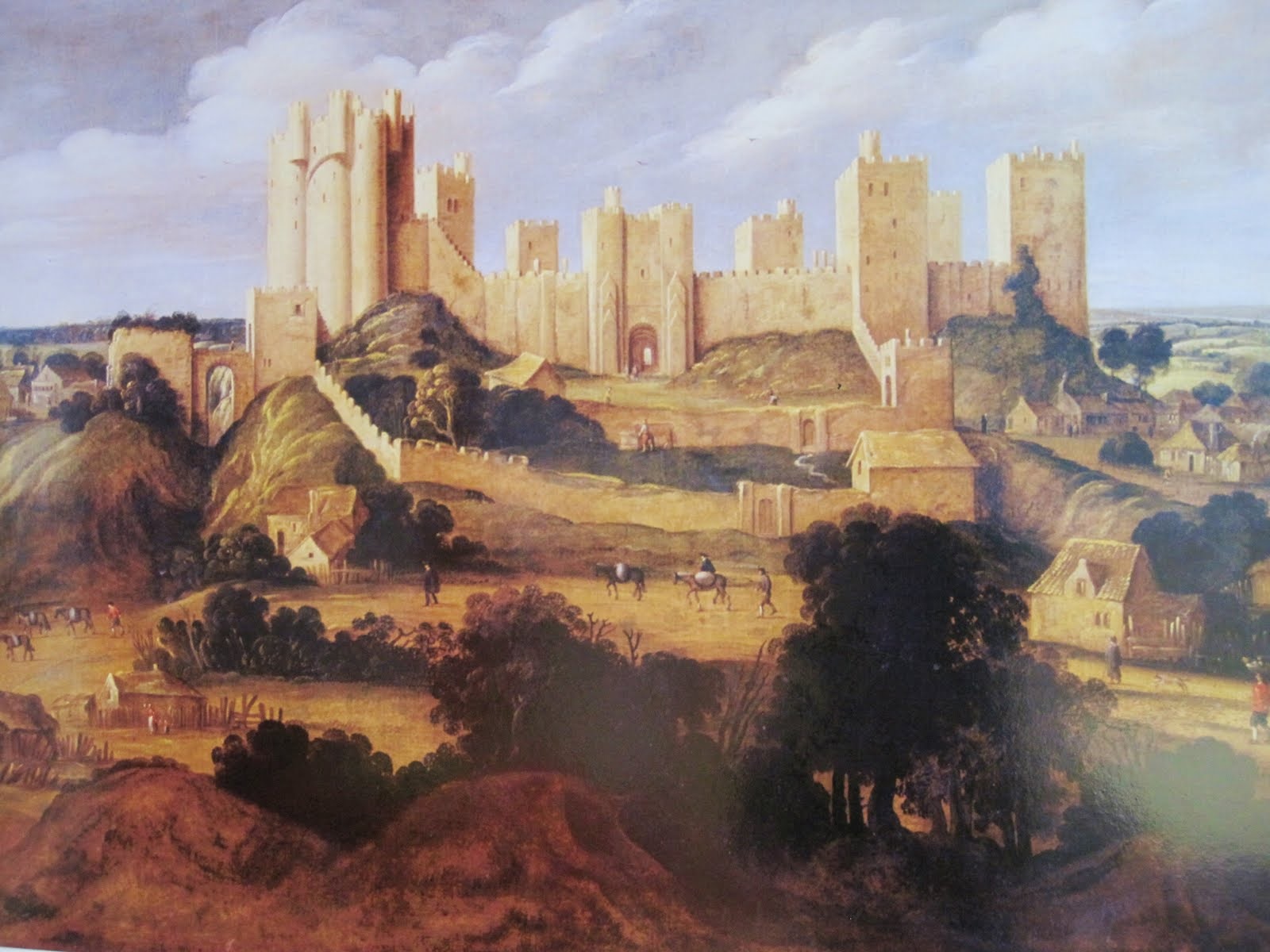 Womersleys continue to supply lime mortars to Pontefract Castle