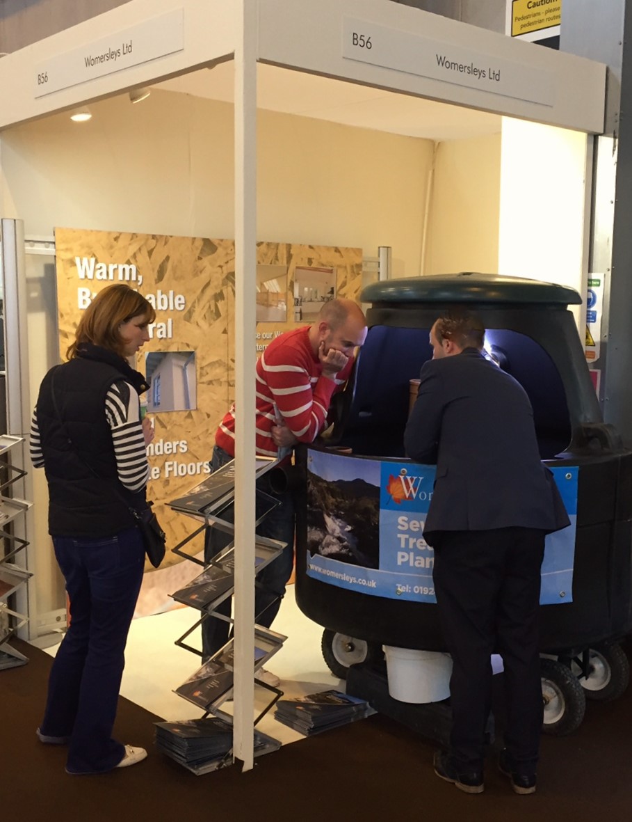 Last of Five Days at Grand Designs promoting Womersleys