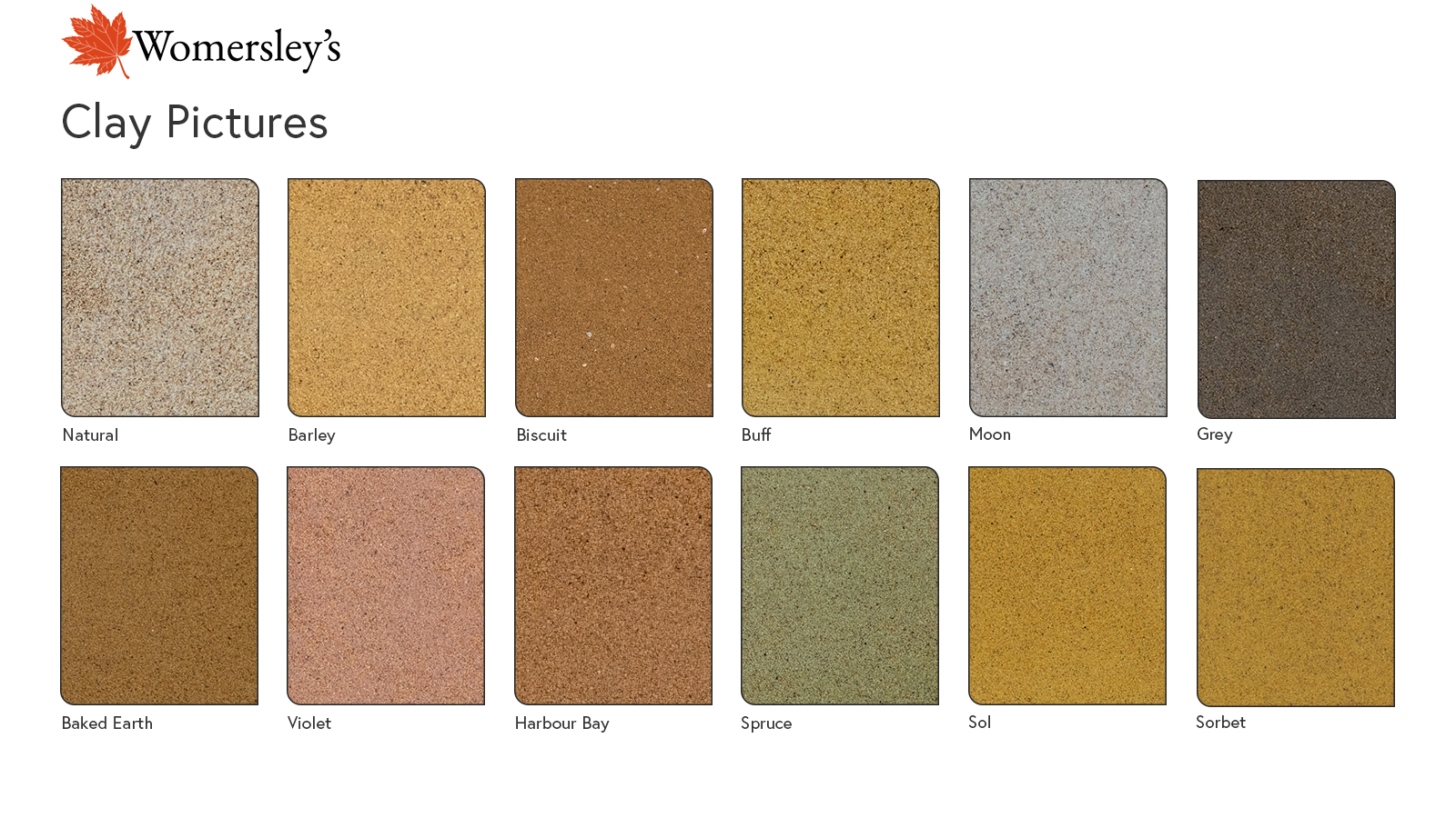 WomersleysWet Clay Plaster Top Coat Buff/Brown Womersleys Shop