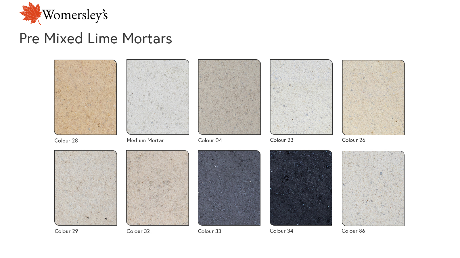 Womersleys Natural Strong Strength Pre Mixed Mortar Womersleys Shop