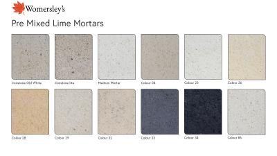 colour swatch for Womersleys Natural Ashlar Mortar Pre Mixed Mortar