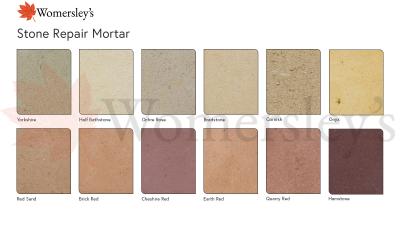 colour swatch for Stone Repair Colour Chart Tray