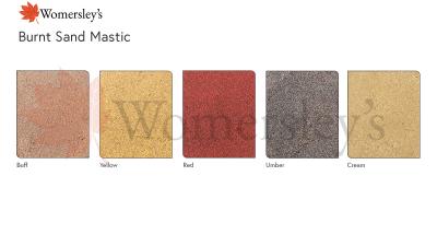 colour swatch for Womersleys Burnt Sand Mastic