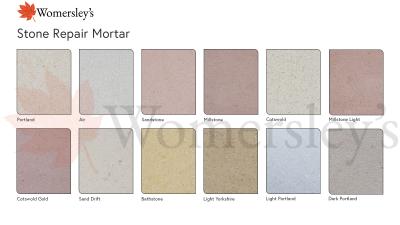 colour swatch for Stone Repair Colour Chart Tray