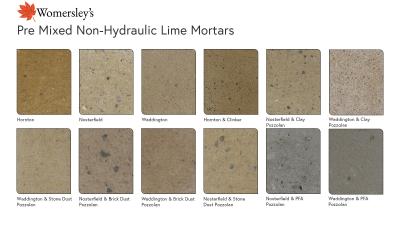 colour swatch for Womersleys Non-Hydraulic Lime Mortar 35kg