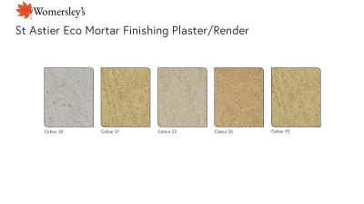 colour swatch for St Astier EcoMortar Finishing Render