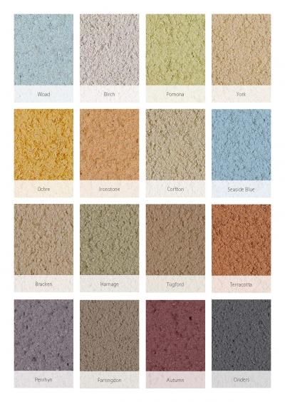 colour swatch for Lime Green Coloured Tradirend Render Finsh 25 kg
