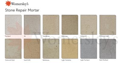 colour swatch for Stone Repair Training Course