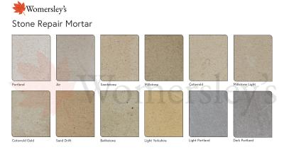 colour swatch for Stone Repair Colour Chart Tray