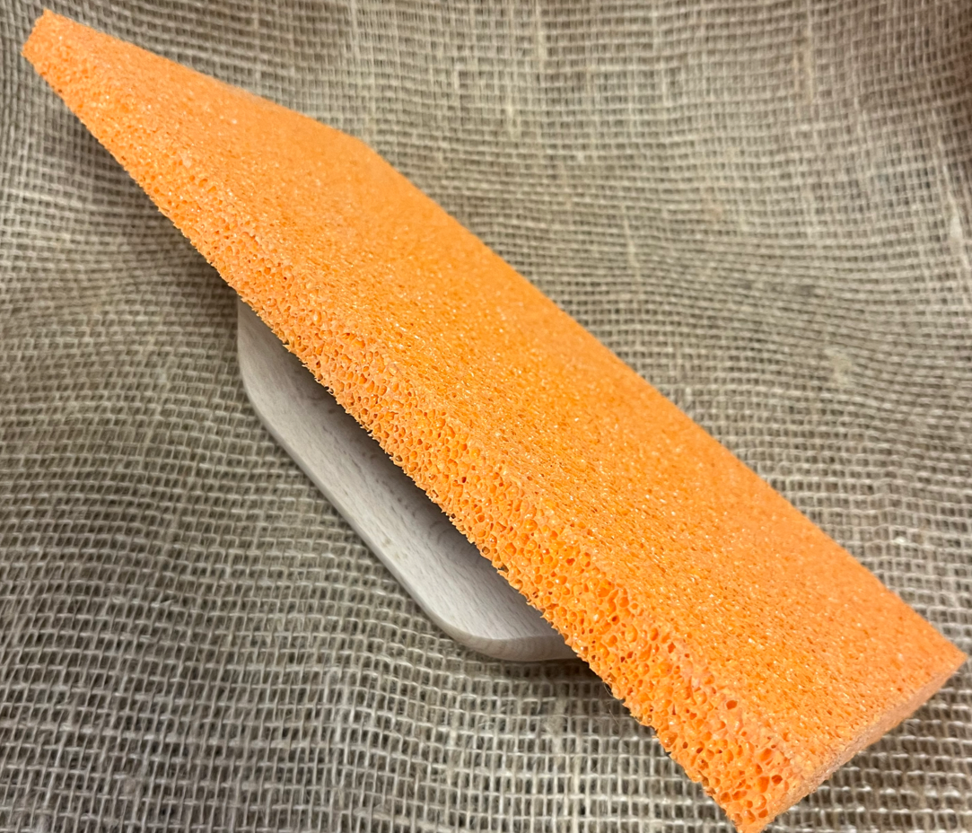 D-62599 - Spons oranje zacht grof 100mm D-62599 - Spons oranje zacht grof 100mm
