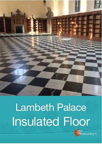 Insulated Floors Case Study 3 Lambeth Palace