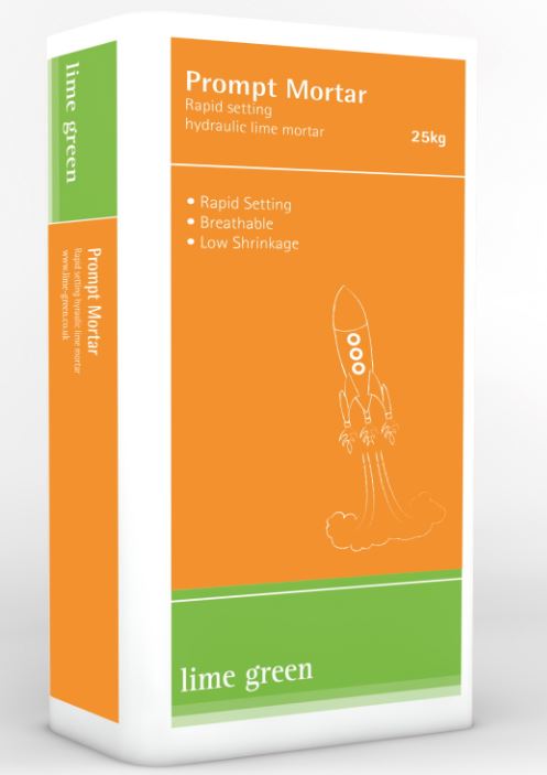 Lime Green Prompt Mortar 25Kg