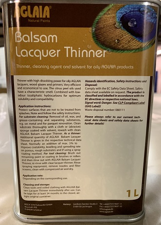 Aglaia Balsam Lacquer Thinners 