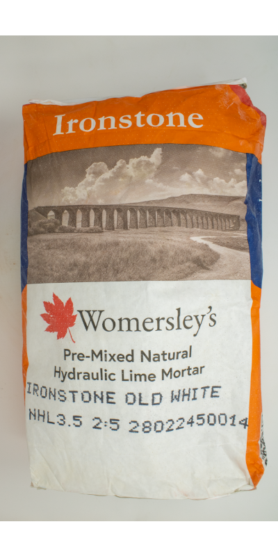 Womersleys Ironstone Old White Pre Mixed Mortar NHL 3.5  Old White
