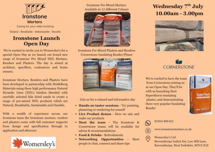 Ironstone Launch Open Day